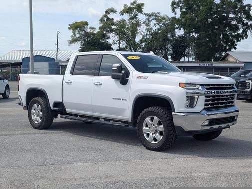 Summit White 2021 Chevrolet Silverado 2500 LTZ
