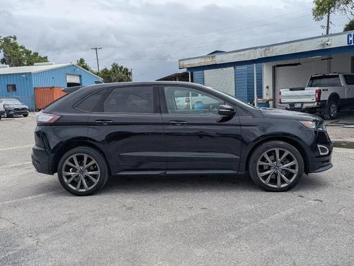 Black 2016 Ford Edge Sport