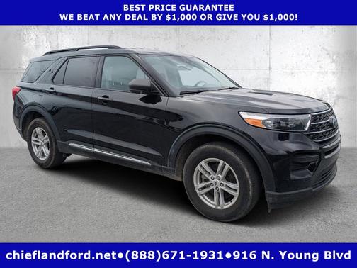Black 2023 Ford Explorer XLT