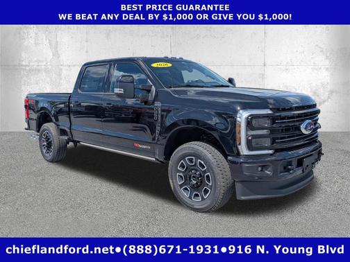 Agate Black 2026 Ford F-250 Platinum Truck