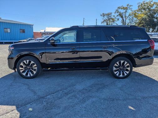 Agate Black Metallic 2025 Ford Expedition Max Platinum