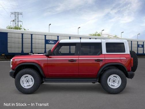 Ruby Red Metallic 2026 Ford Bronco Heritage Edition