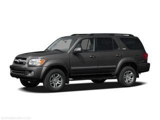 Black 2007 Toyota Sequoia SR5