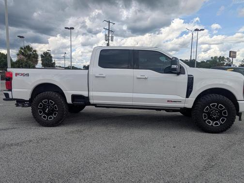 Star White 2025 Ford F-350 Platinum