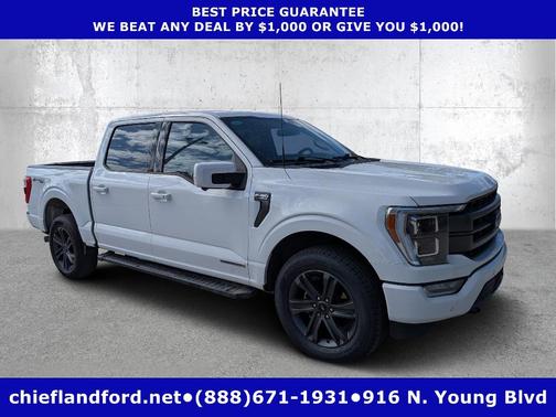 Oxford White 2023 Ford F-150 Lariat