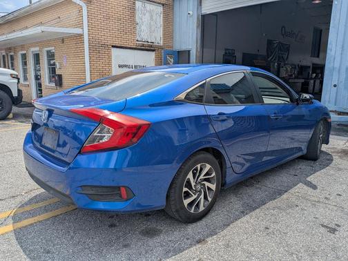 Blue 2016 Honda Civic EX