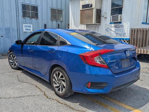 Blue 2016 Honda Civic EX