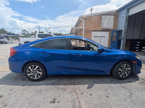 Blue 2016 Honda Civic EX