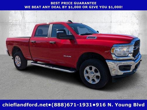 Flame Red Clearcoat 2024 RAM 2500 Big Horn Truck