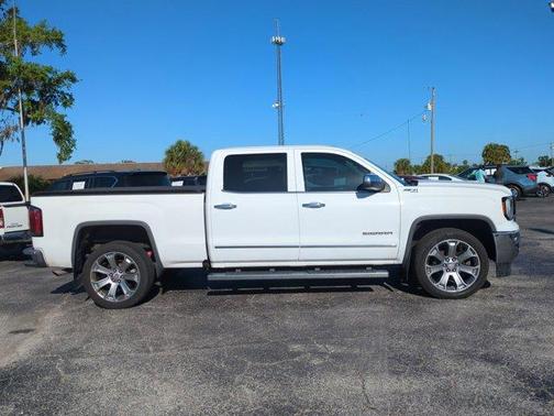Summit White 2018 GMC Sierra 1500 SLT