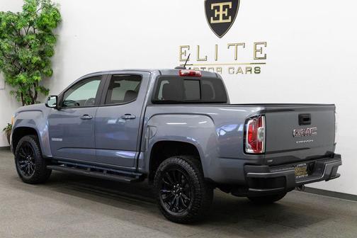 Satin Steel Metallic 2022 GMC Canyon Elevation