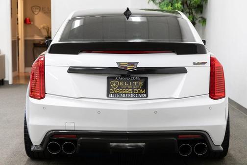 Crystal White Tricoat 2018 Cadillac CTS-V Base