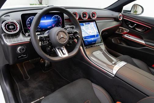 Polar White 2026 Mercedes-Benz AMG CLE 53 4MATIC+