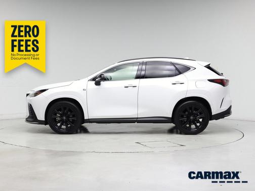 White 2024 Lexus NX 350 F-SPORT Handling
