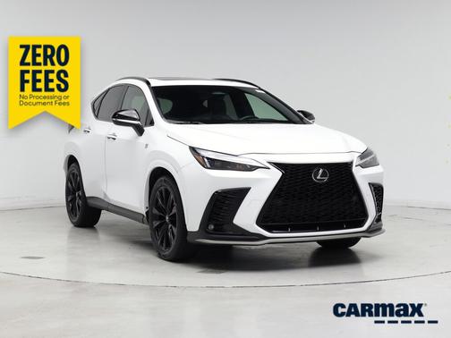 White 2024 Lexus NX 350 F-SPORT Handling