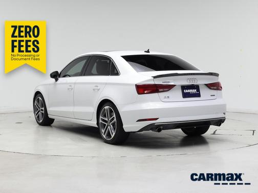 White 2019 Audi A3 Premium