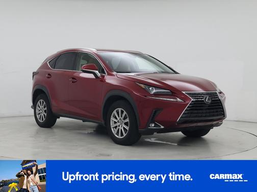 Red 2020 Lexus NX 300