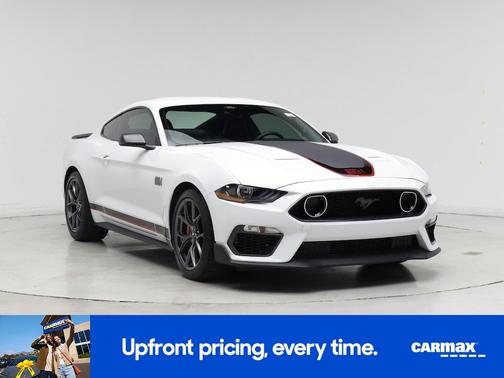 White 2021 Ford Mustang Mach 1
