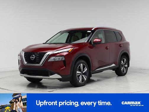Red 2023 Nissan Rogue Platinum