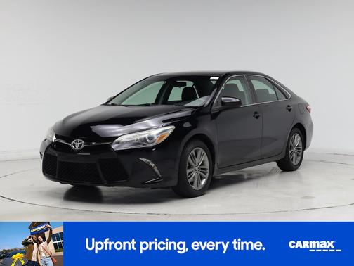 Black 2017 Toyota Camry SE