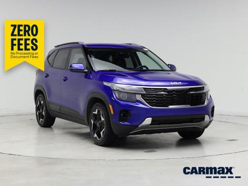 Blue 2025 Kia Seltos S
