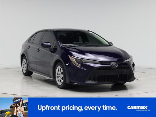 Blue 2020 Toyota Corolla LE