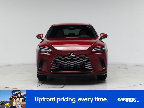 Red 2025 Lexus RX 350