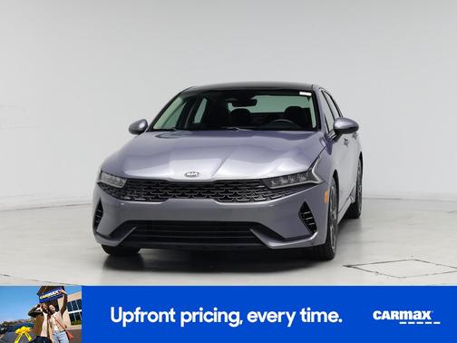 Gray 2021 Kia K5 EX