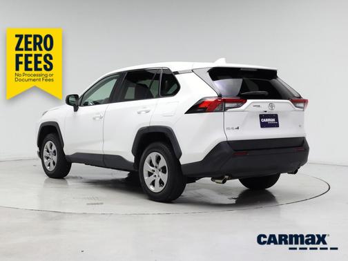 White 2022 Toyota RAV4 LE