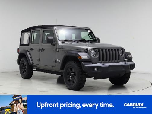 Gray 2020 Jeep Wrangler Unlimited Sport