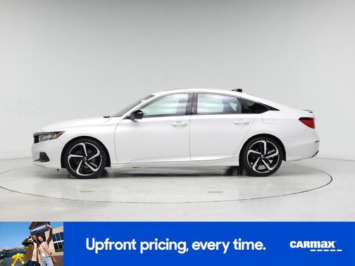 White 2021 Honda Accord Sport