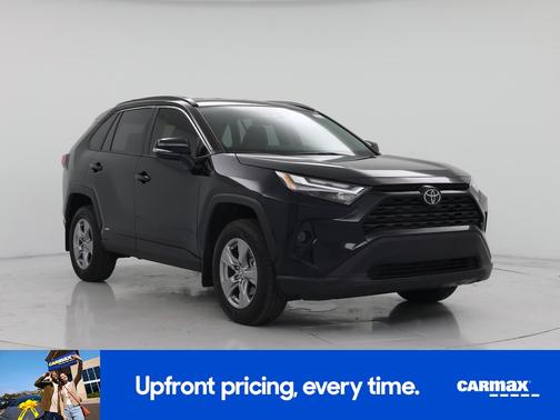 Black 2025 Toyota RAV4 Hybrid XLE