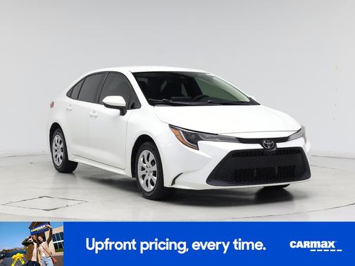White 2020 Toyota Corolla LE