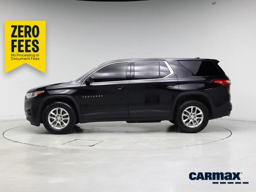 Black 2021 Chevrolet Traverse LS