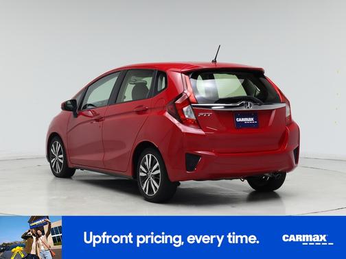 Red 2016 Honda Fit EX