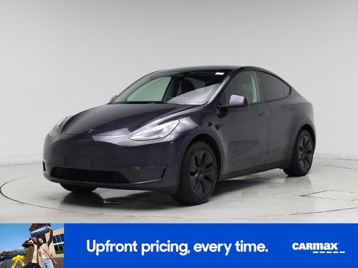 Gray 2025 Tesla Model Y Long Range