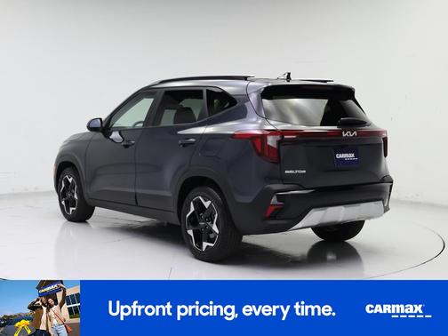Gray 2025 Kia Seltos S