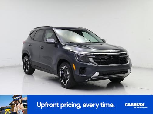 Gray 2025 Kia Seltos S