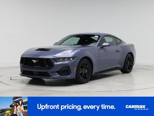 Blue 2024 Ford Mustang GT