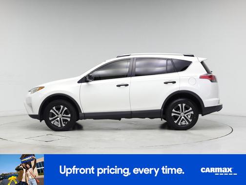 White 2018 Toyota RAV4 LE