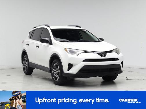 White 2018 Toyota RAV4 LE