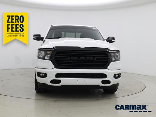White 2021 RAM 1500 Bighorn