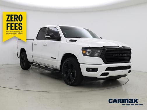 White 2021 RAM 1500 Bighorn