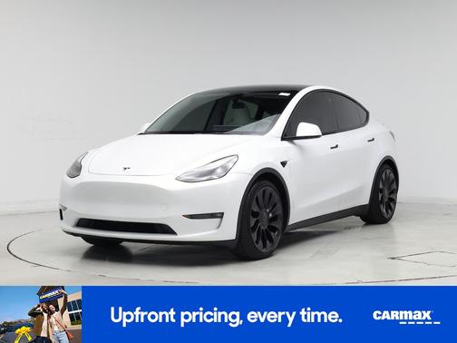 White 2022 Tesla Model Y Performance