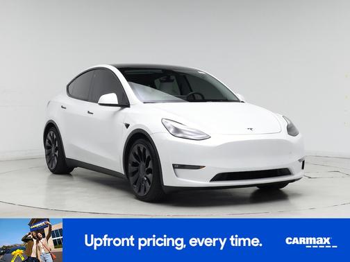 White 2022 Tesla Model Y Performance