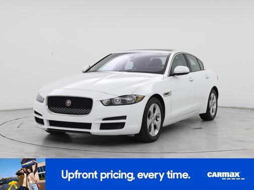White 2018 Jaguar XE