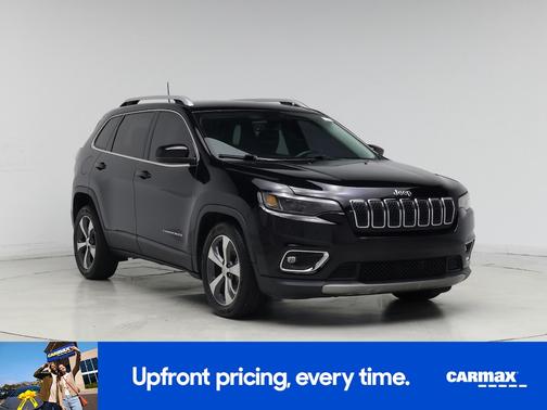 Black 2019 Jeep Cherokee Limited