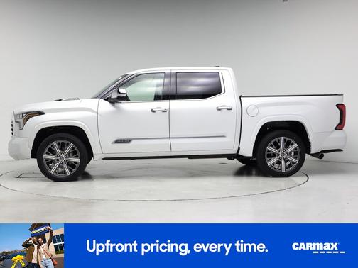 White 2023 Toyota Tundra Hybrid Capstone