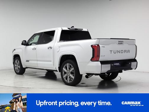 White 2023 Toyota Tundra Hybrid Capstone