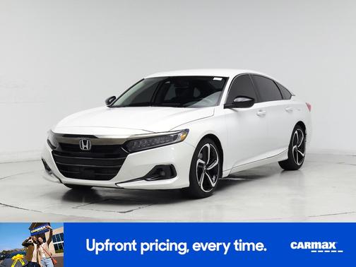 White 2021 Honda Accord Sport SE